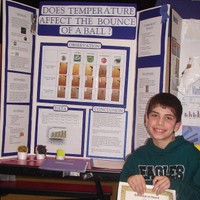 Corey entered the Science Fair